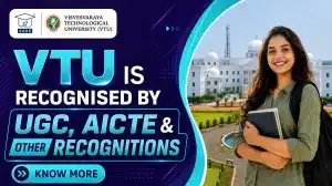 VTU Is Recognised By UGC AICTE and Other Recognitions